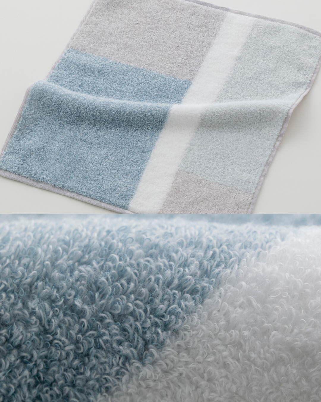 今治無捻紗 柔軟蓬鬆正方巾(3色)｜Kontex