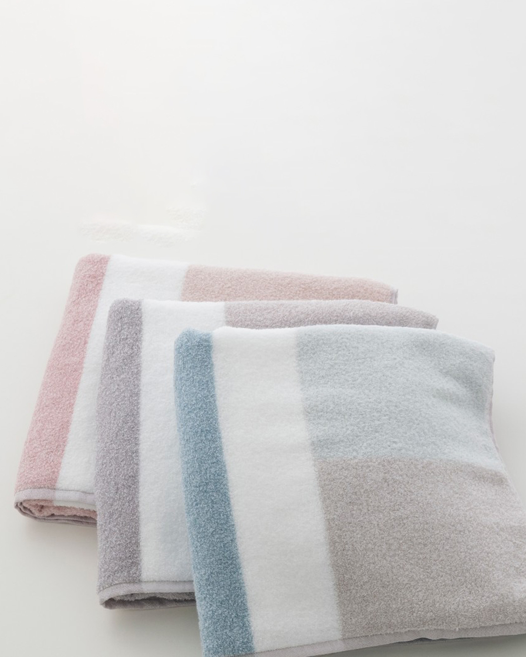 今治無捻紗 柔軟蓬鬆長方巾(3色)｜Kontex