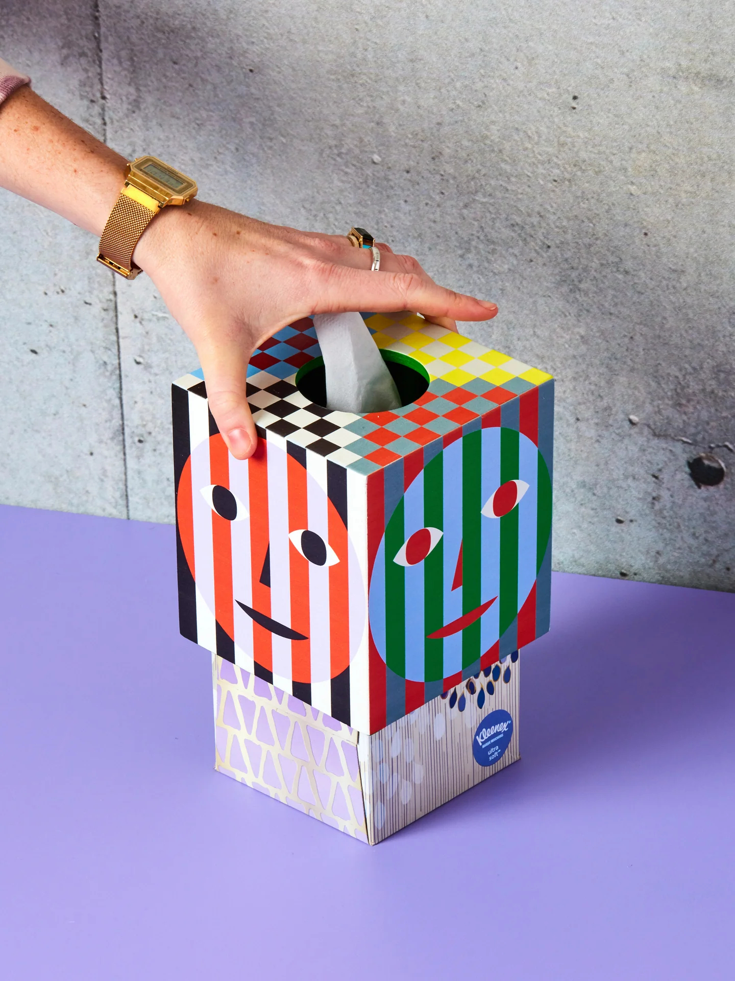 Dusen Dusen-面紙盒，用最搶眼的色彩和最古靈精怪的設計化解你的尷尬與悲傷