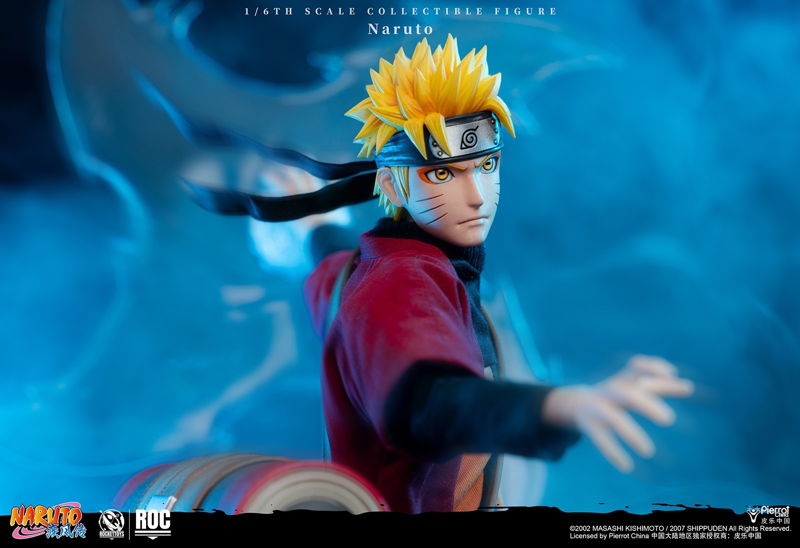 (預訂) ROCKET TOYS ROC-011 1/6 《火影忍者 疾風傳》Naruto 漩渦鳴人 仙人模式Ver