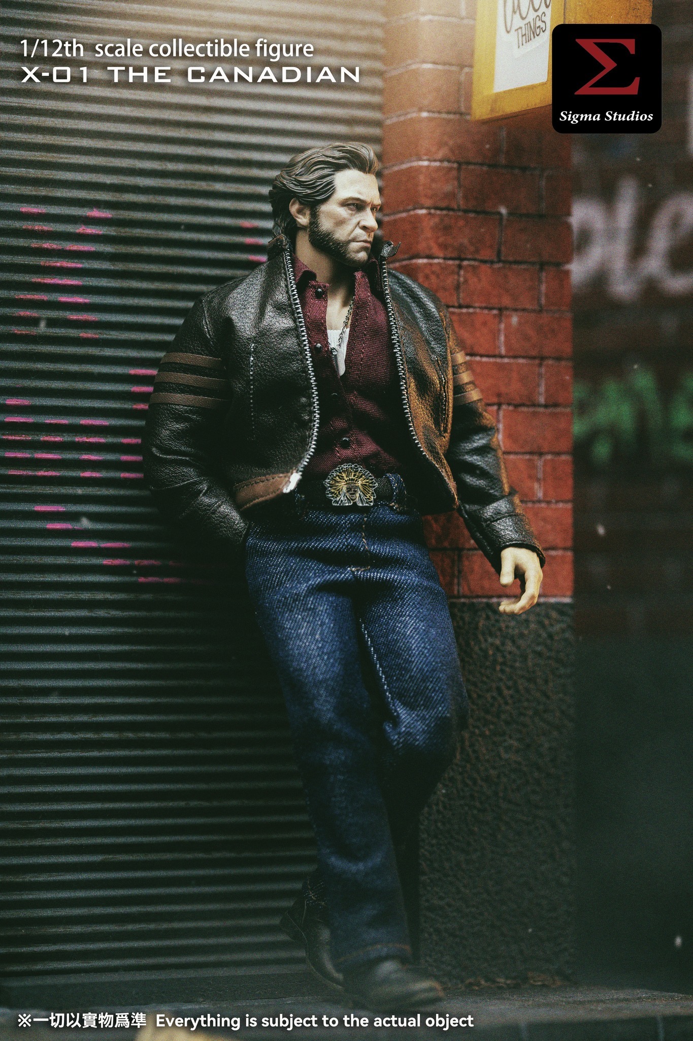 (Pre-Order) Sigma Toys - X-01 The Canadian 1/12 Action Figure (Two pack)