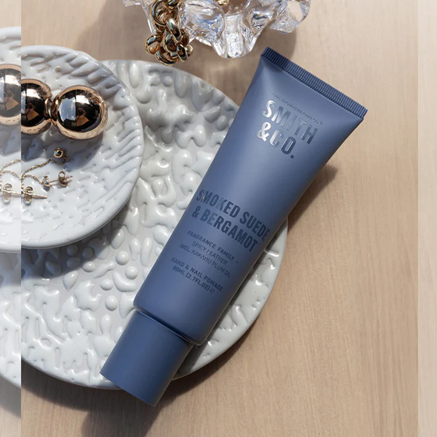 Smith & Co.｜護手霜 - 煙燻麂皮與佛手柑 80ml
