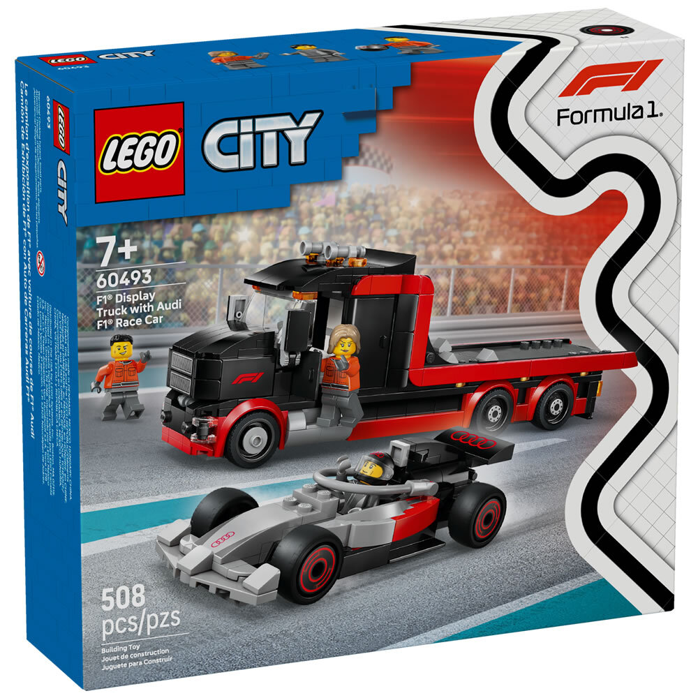 LEGO 60493 樂高積木 60493 City 城市系列 - F1® 展示用卡車與 Audi F1® 賽車