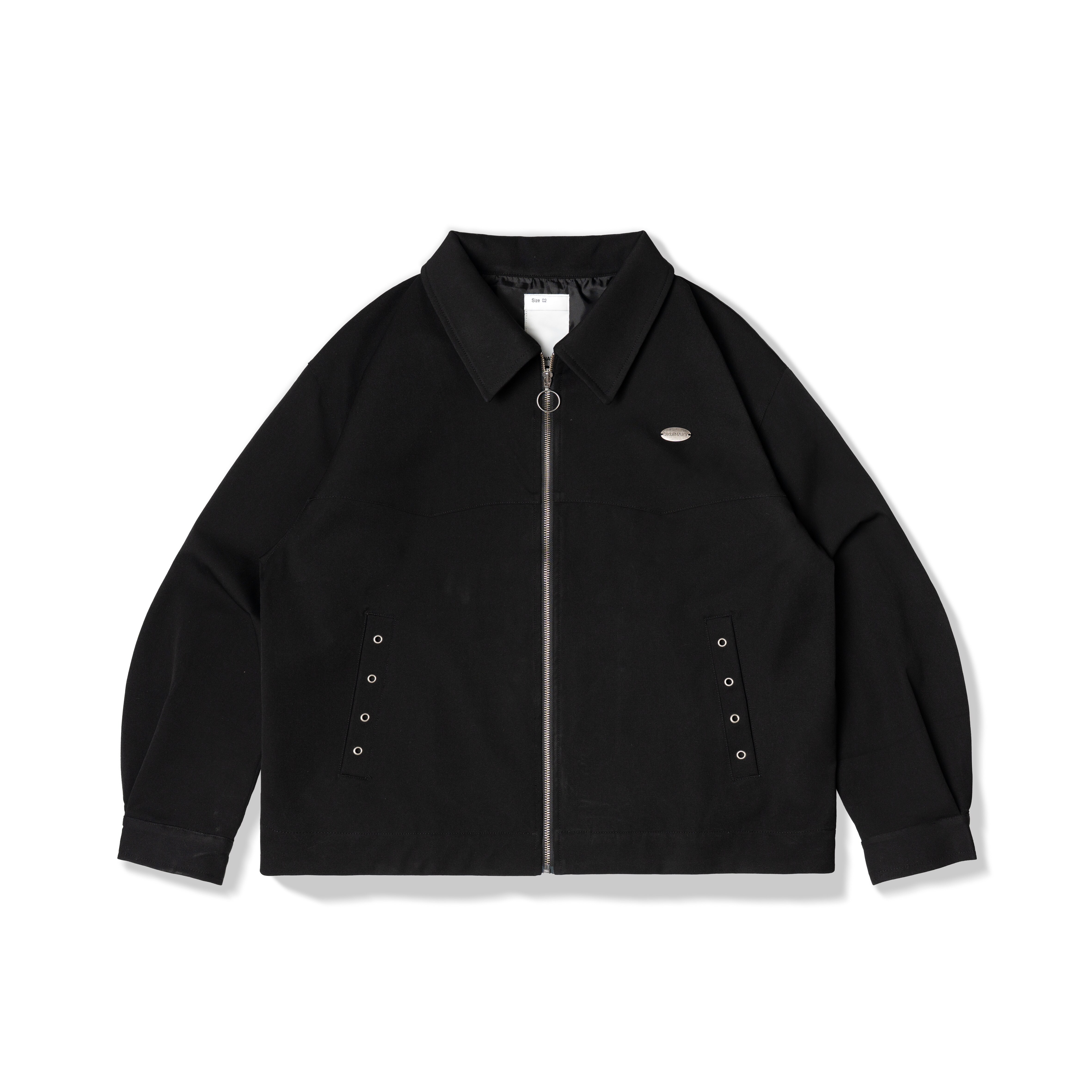 【車庫服飾】ORDINARY ZIP-FRONT SUIT JACKET