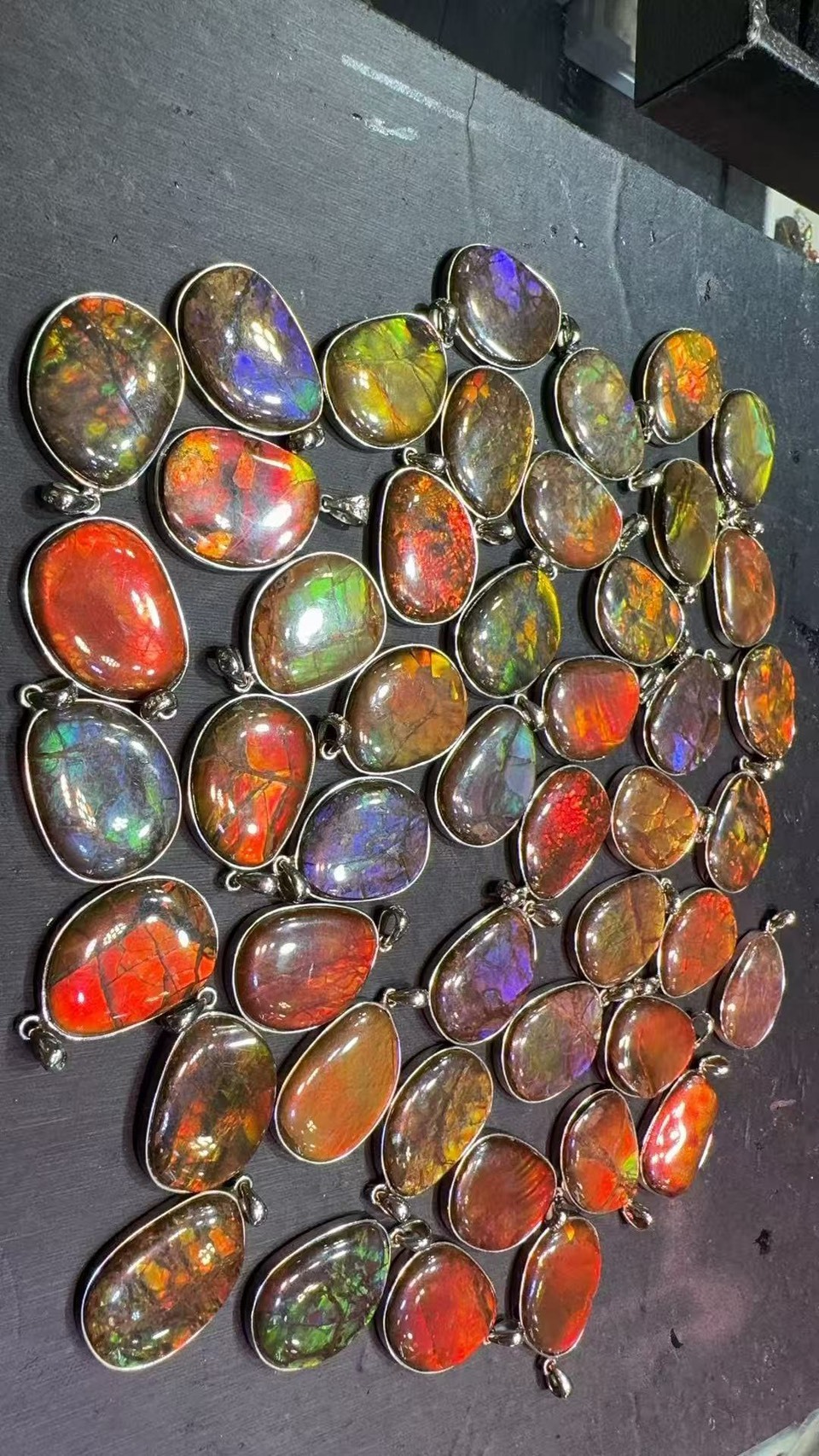 斑彩菊石｜吊墜｜寵粉