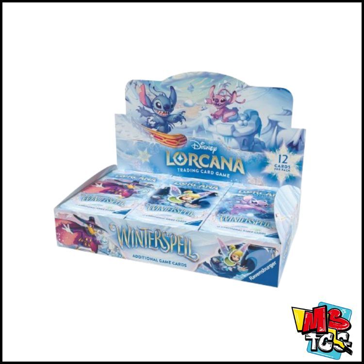 [English Ver] Disney Lorcana Card Game Booster Pack - Winterspell (Original Box of 24)