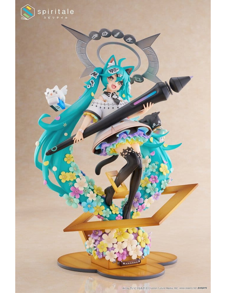 初音未來 × Naoki Saito “My Figure Making!” ~The Painter ver.~ 1/7 Scale Figure