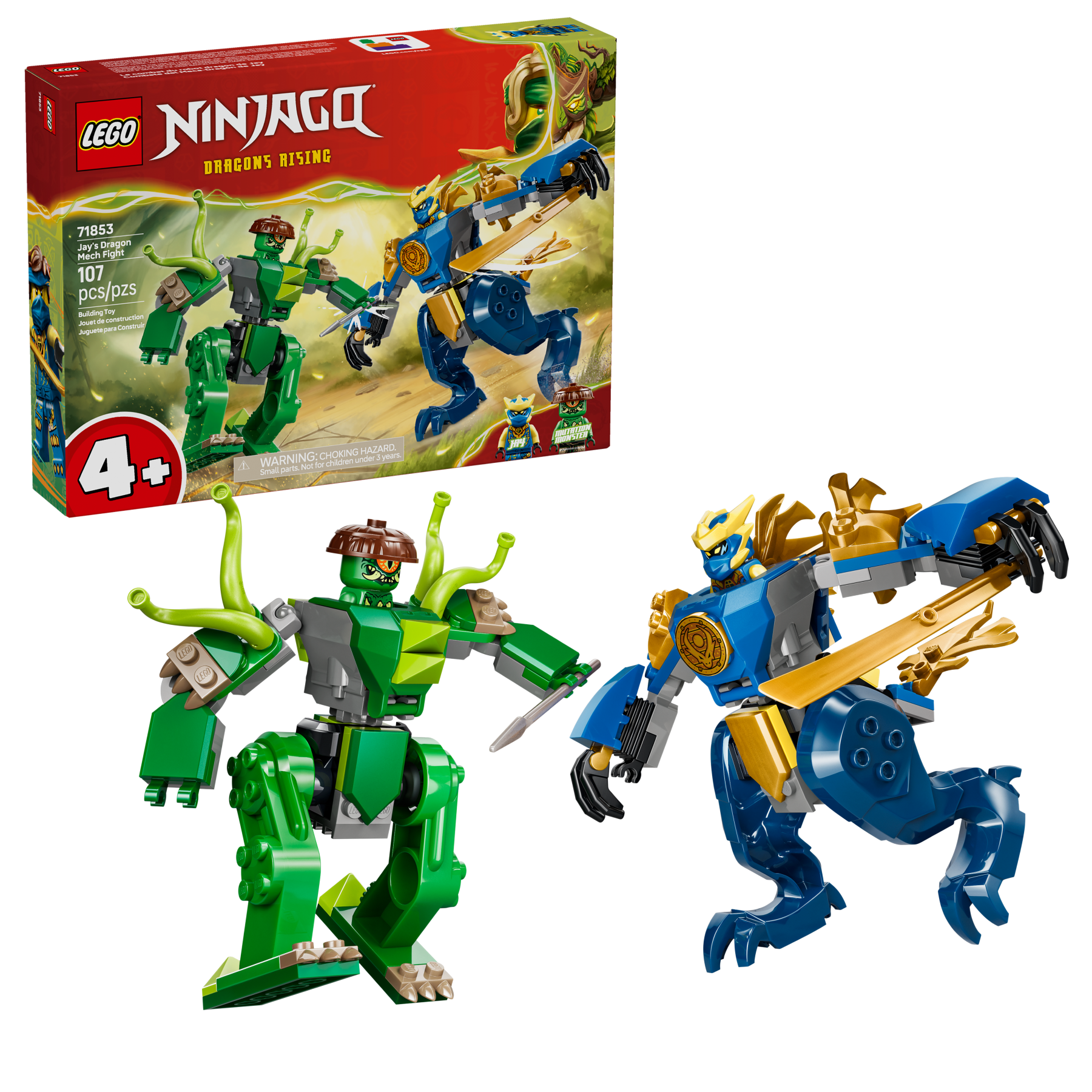 LEGO 71853 樂高積木 71853 NINJAGO 旋風忍者系列 - 阿光的猛龍機械人之戰