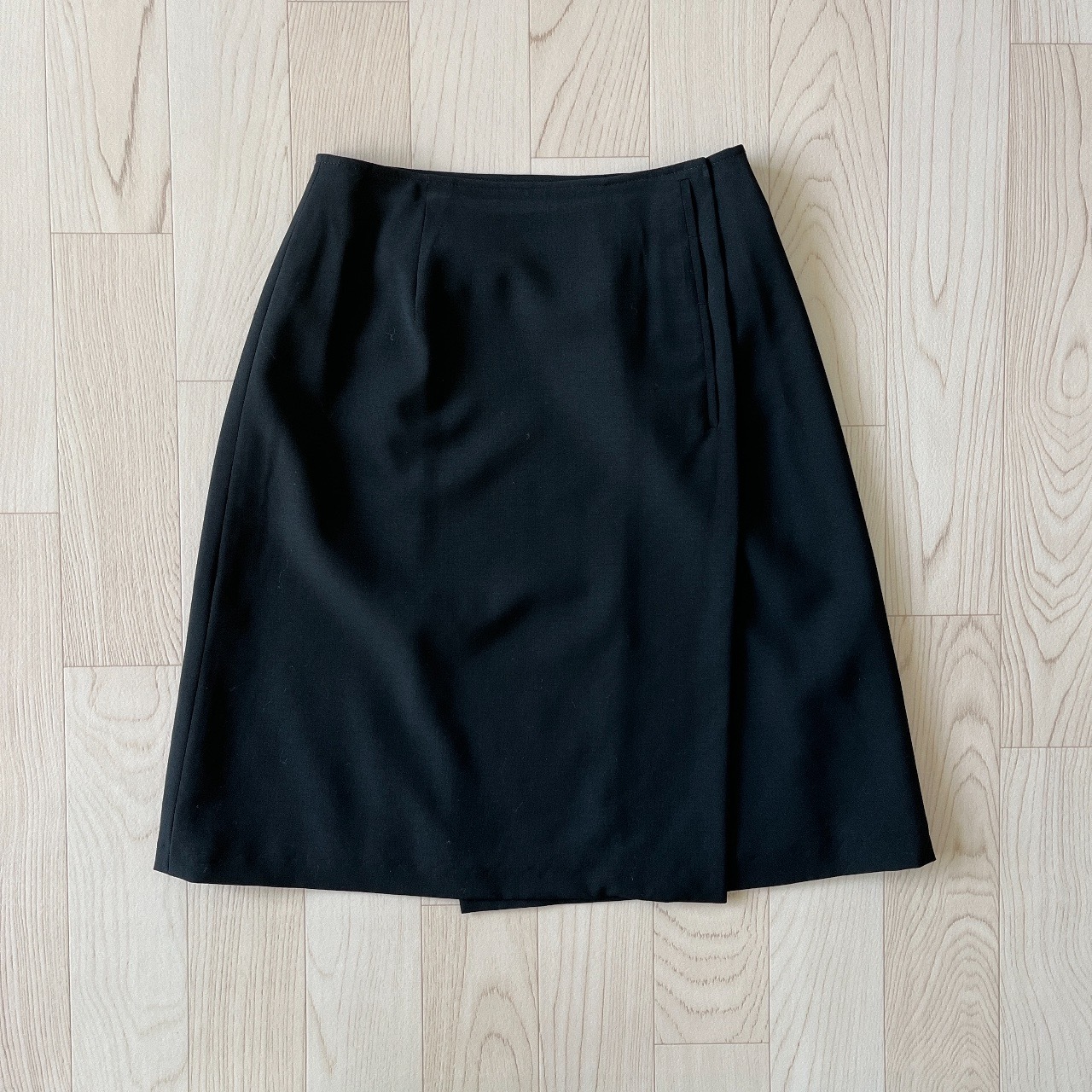 miss chloe日本製黑色羊毛半裙