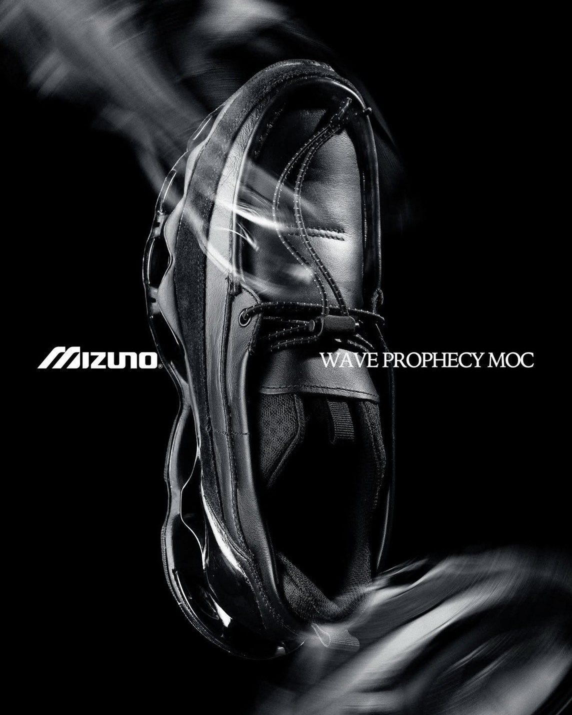 <日本首批發售!!>Mizuno Wave Prophecy MOC 皮革 樂福鞋 黑魂