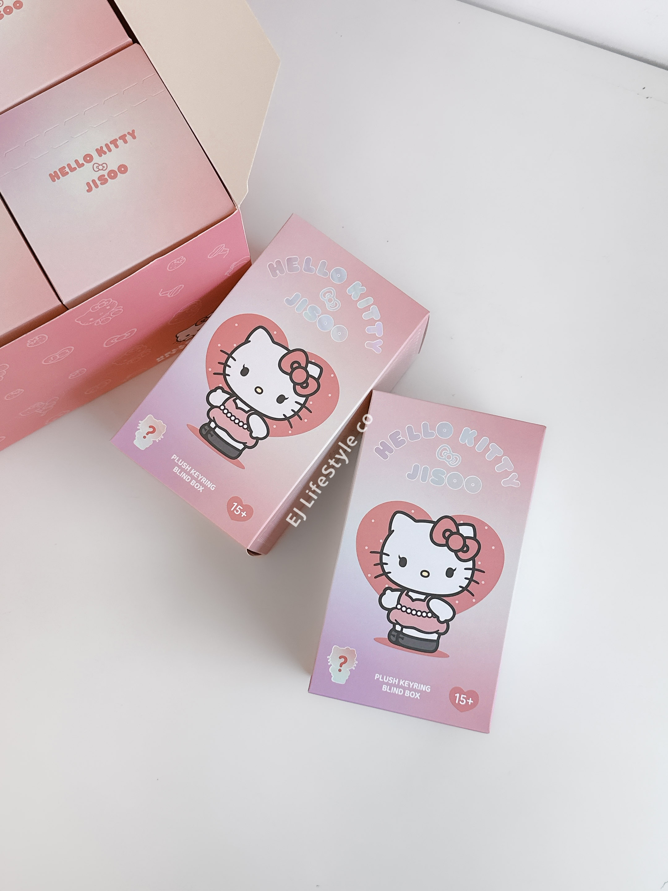 🇰🇷 JISOO X HELLO KITTY 聯名款 珍珠項鏈 SANRIO 三麗鷗 凱蒂貓 KITTY貓 盲盒 吊飾 鑰匙圈 金智秀 / 現貨
