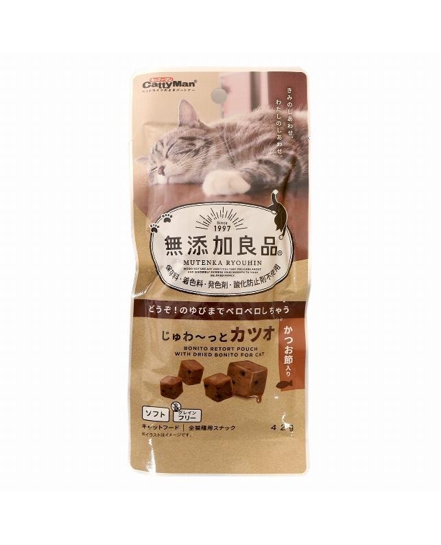 Cattyman 吞拿魚鰹魚小方粒 42g