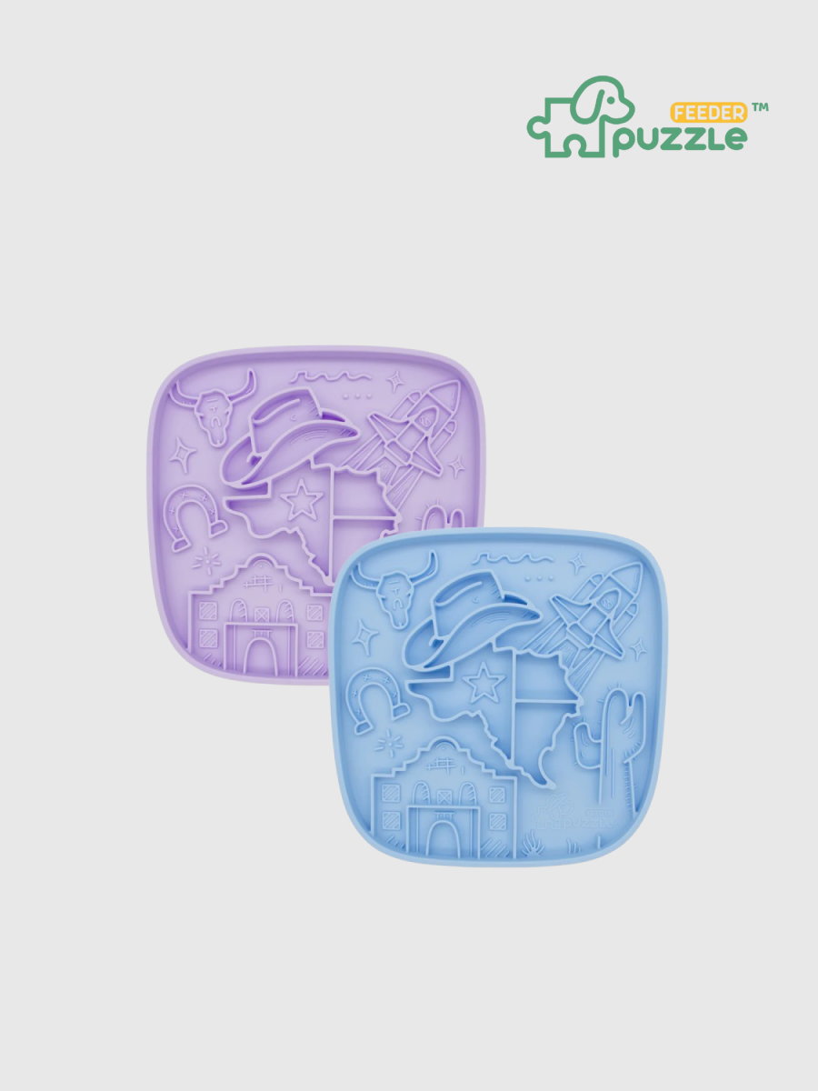 【Puzzle Feeder】Puzzle Mat enrich 豐味慢食舔食墊｜德州牛仔