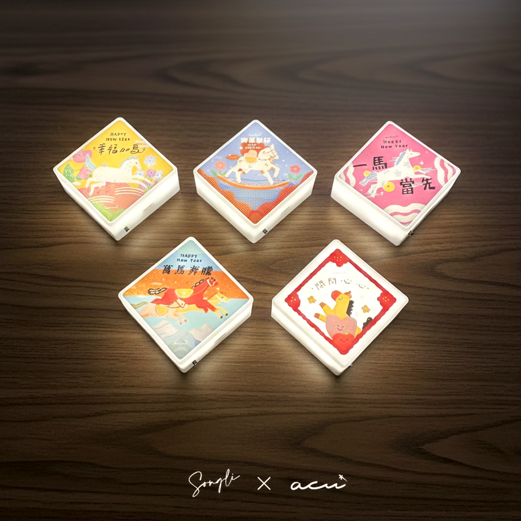 【幸福加馬】創意招牌燈箱吊飾/免換電池/typeC充電/可當吊飾也可當冰箱貼白板貼