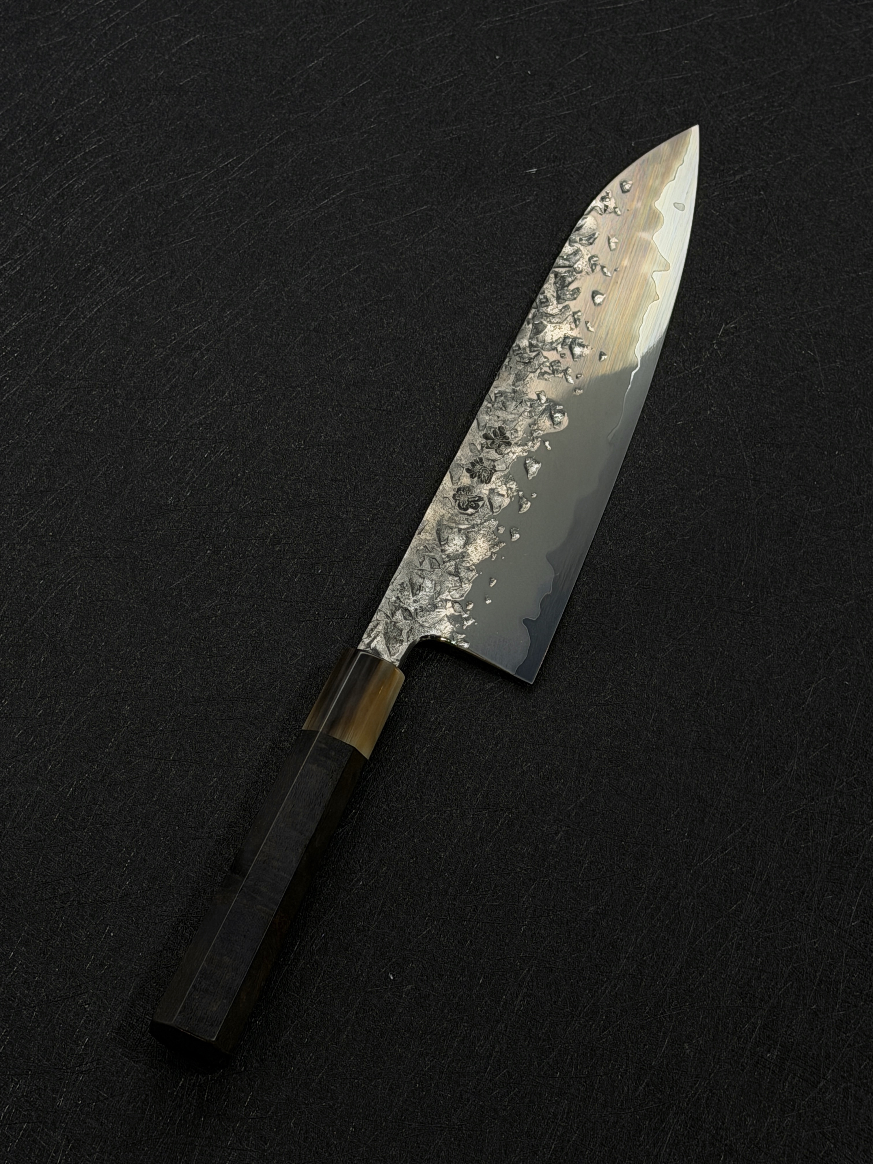 貴輔 x 新国 ATS 槌目 鏡霞研 牛刀
