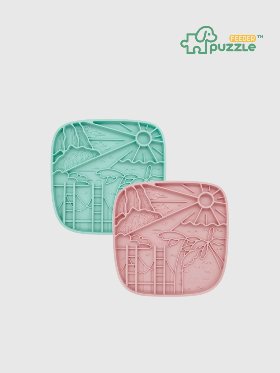 【Puzzle Feeder】Puzzle Mat enrich 豐味慢食舔食墊｜加州陽光