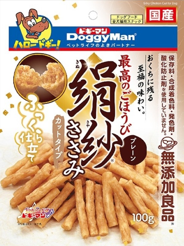 DoggyMan 絹紗系列 - 雞肉條 100g