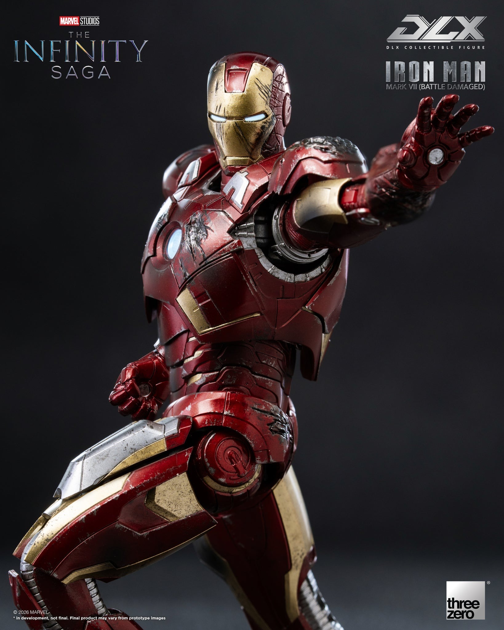 (預訂) Threezero 3Z0969- The Infinity Saga - DLX Iron Man Mark 7 (戰損版)