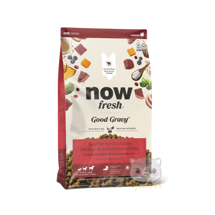 NOW FRESH 牛肉配方 成犬香濃火雞骨湯外層乾糧 22lb