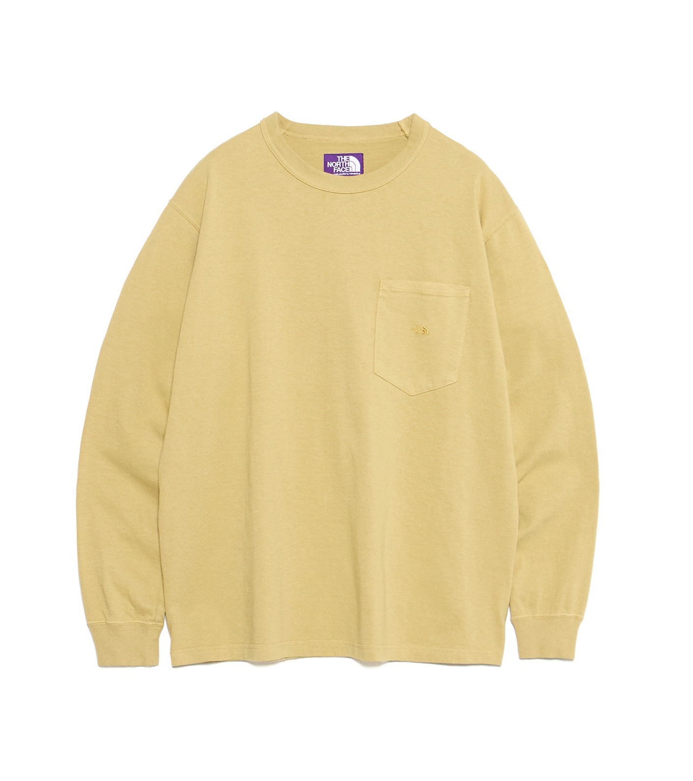 預購┃日本TNF 紫標8oz Field Long Sleeve Pocket Tee 口袋T 長袖