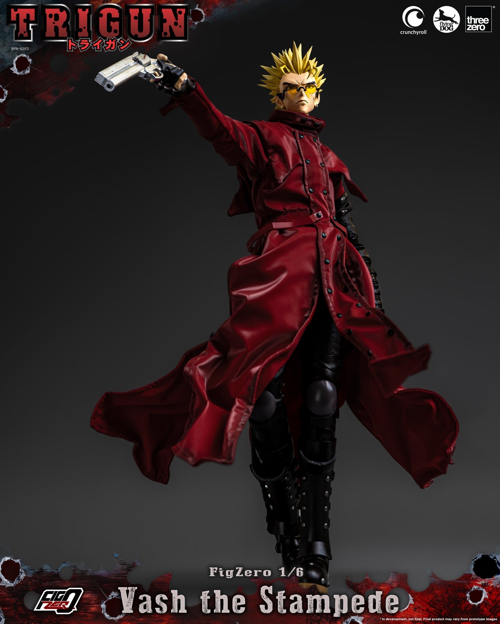 (預訂) Threezero 3Z0588 TRIGUN - FigZero 1/6 Vash the Stampede
