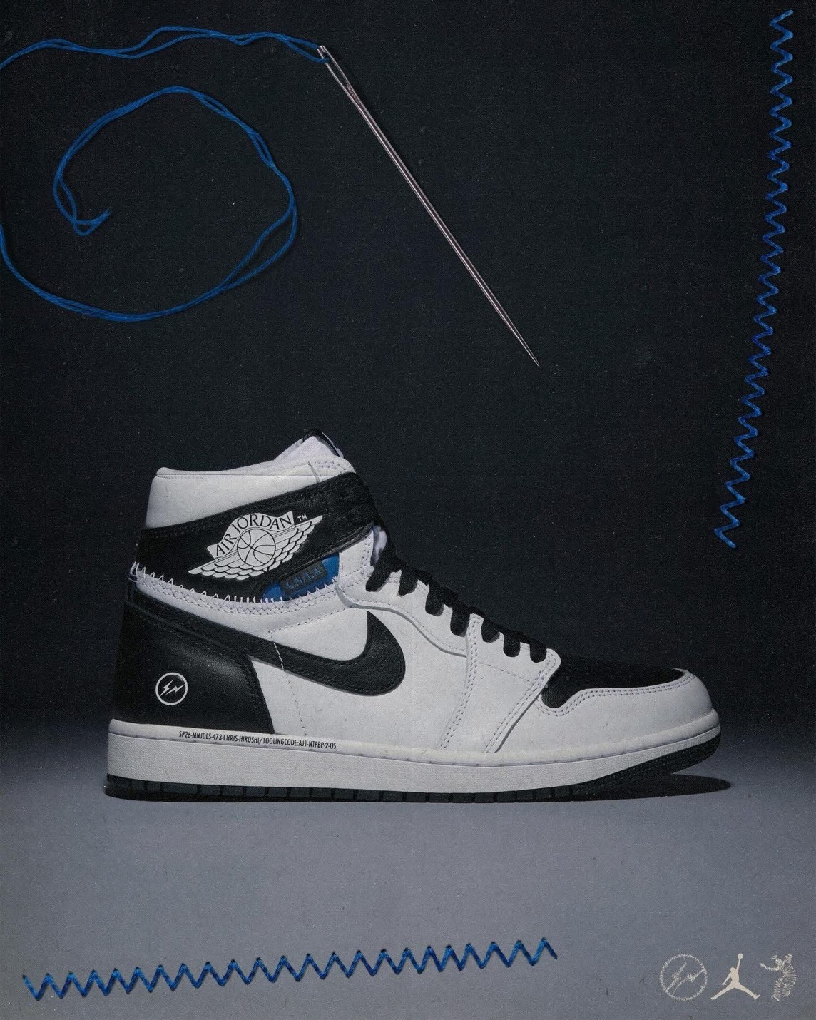 預購 FRAGMENT X UNION X AIR JORDAN 1 閃電