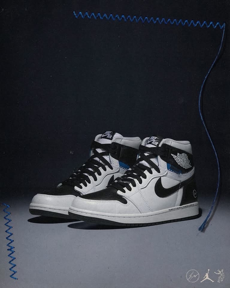 預購 FRAGMENT X UNION X AIR JORDAN 1 閃電