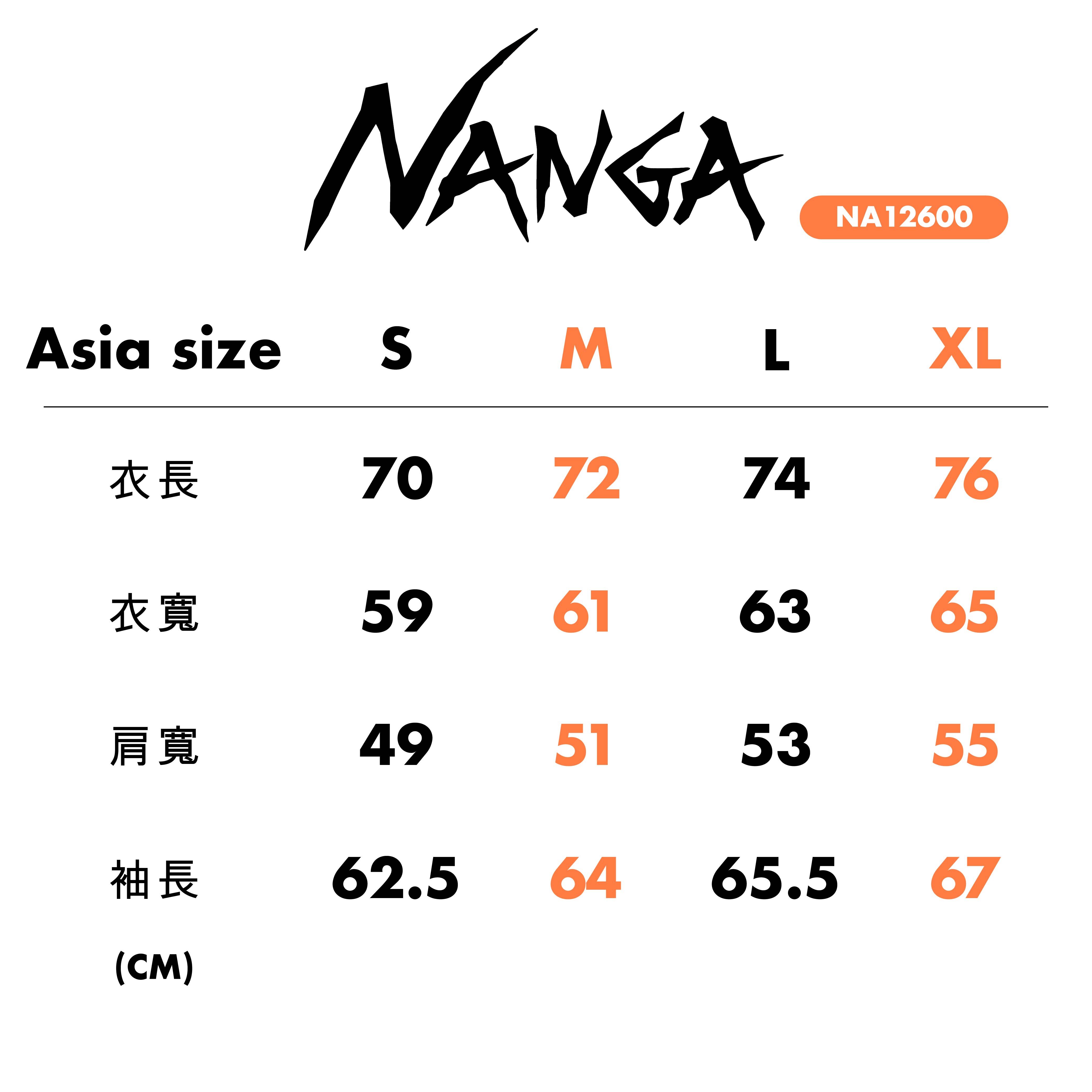 NANGA 男 Sheer Down Shirt Blouson 羽絨外套 NA12600