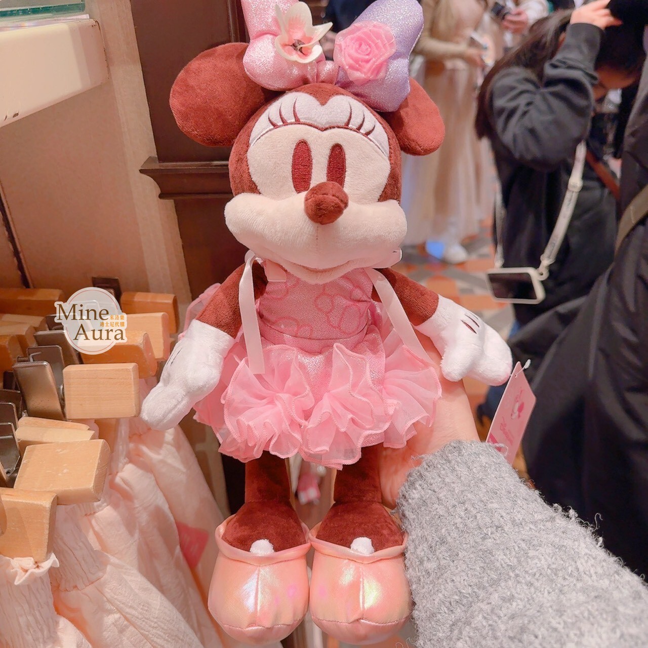 2026 春日系列 米妮 Minnie 娃娃 玩偶 -香港迪士尼樂園