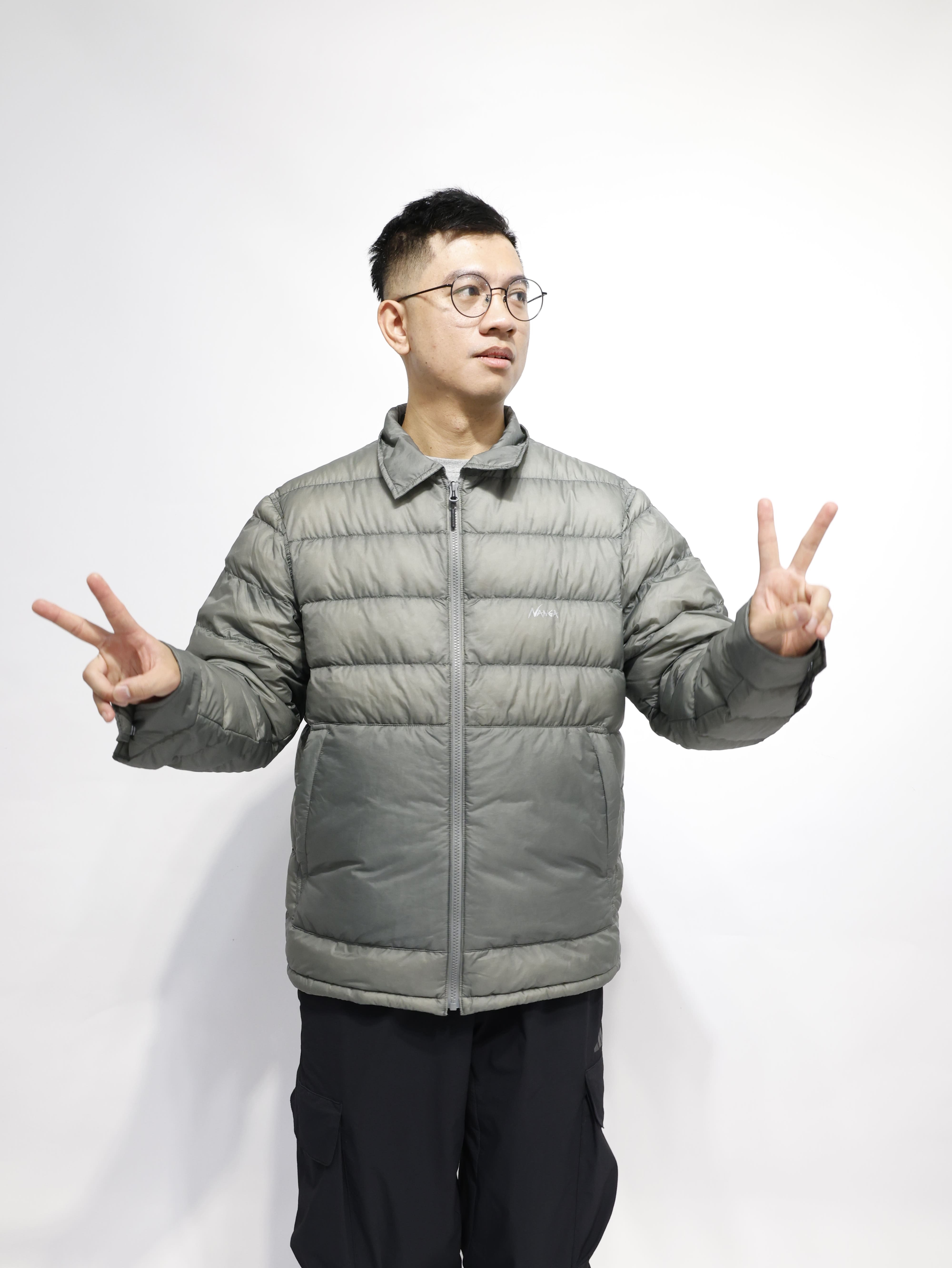 NANGA 男 Sheer Down Shirt Blouson 羽絨外套 NA12600