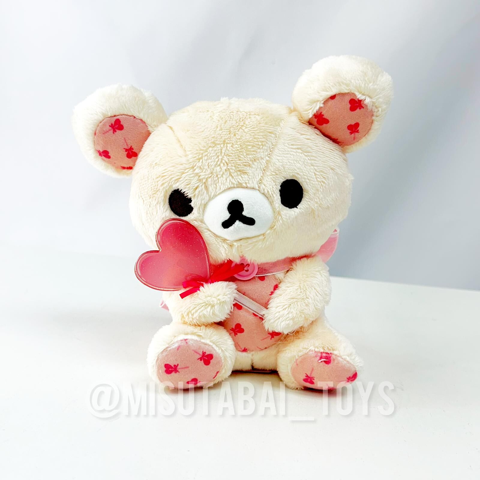 Korilakkuma Plush Toy Heart Theme (Rilakkuma)
