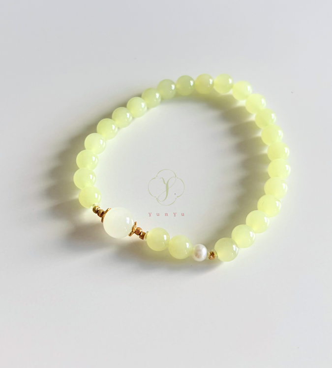 黃口和田玉配白玉