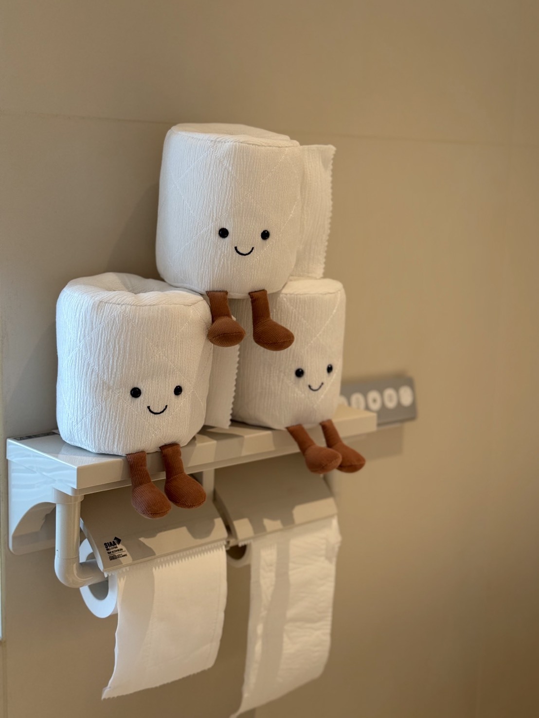 JELLYCAT 趣味物品系列 捲筒 衛生紙 毛絨娃娃