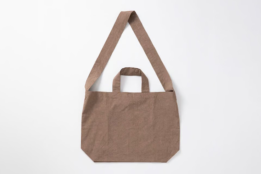 中川政七商店 - 打字機布肩背包 / 茶