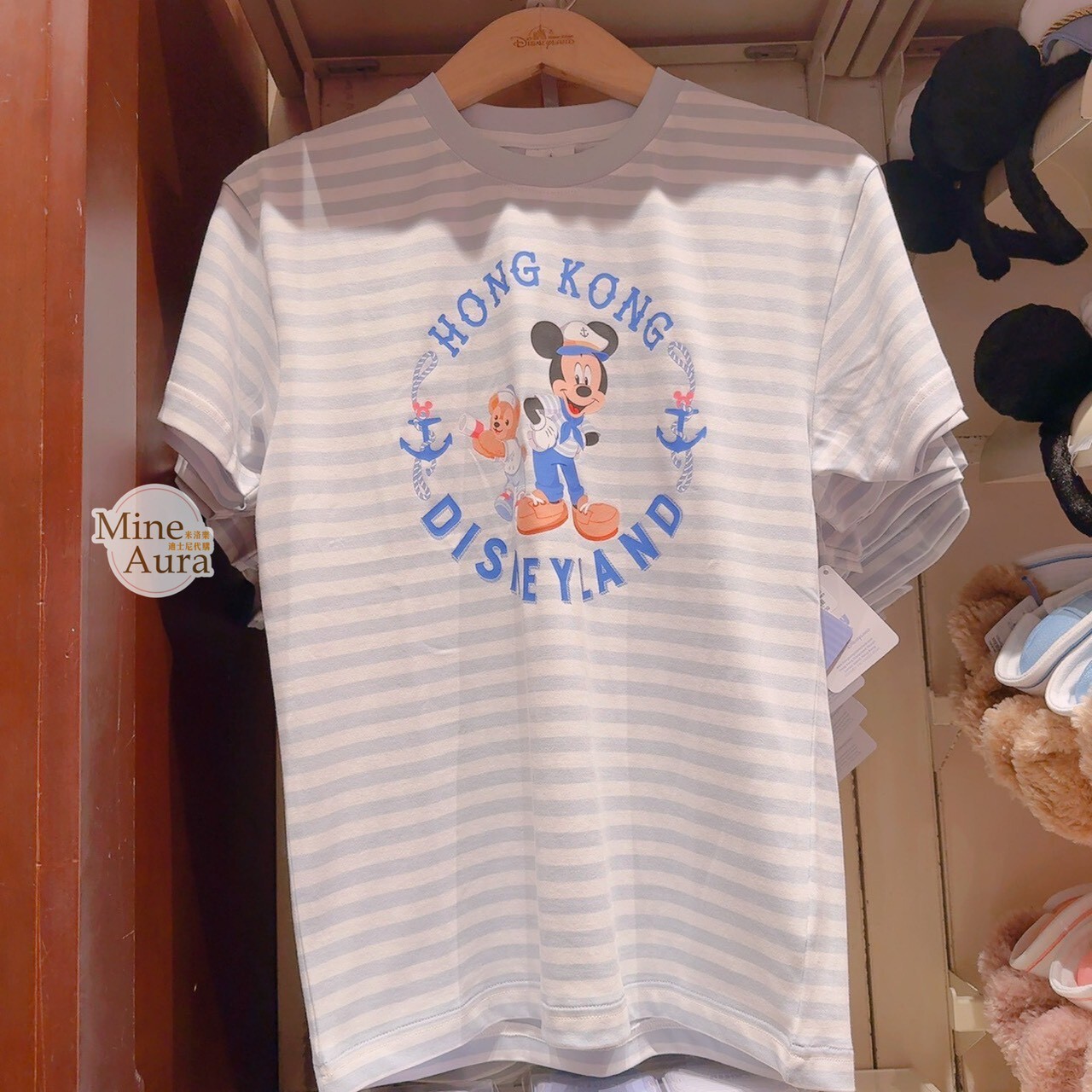 2026 春日啟航 米奇 Mickey 達菲 Duffy 成人 圖案 短T 上衣 -香港迪士尼樂園