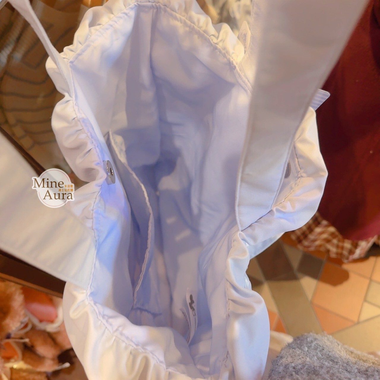 2026 春日啟航 達菲 Duffy 大頭蝴蝶結 手提包 手提袋 -香港迪士尼樂園