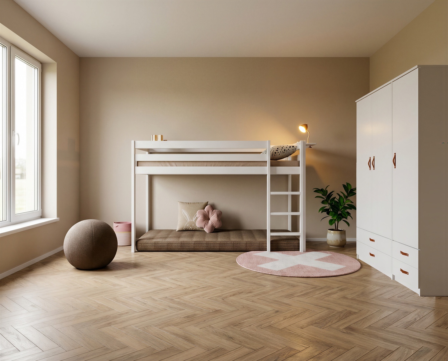 Elements Mid-Sleeper Bed