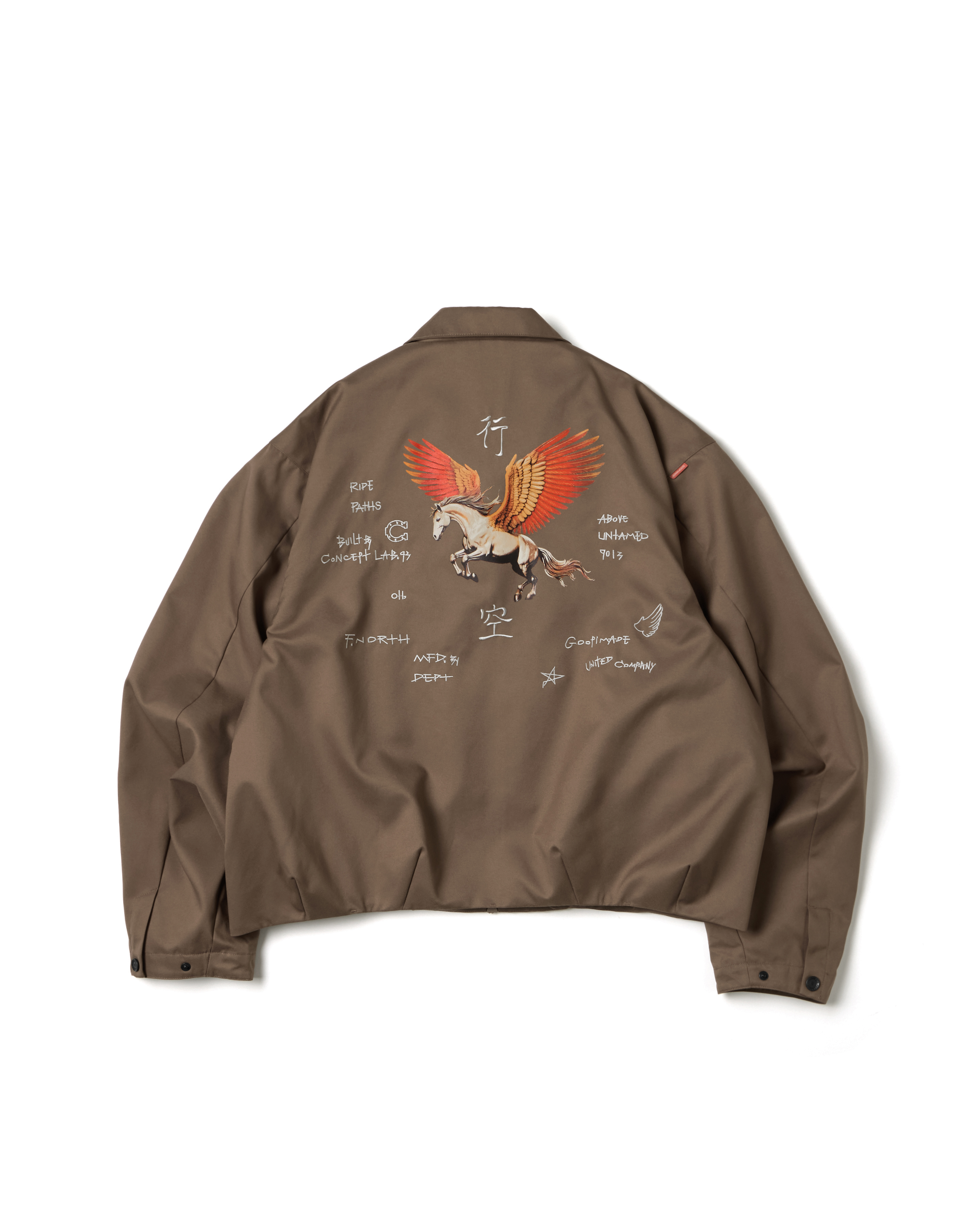 GOOPiMADE Lunar NY - “Pegasus” Work Jacket - Dust