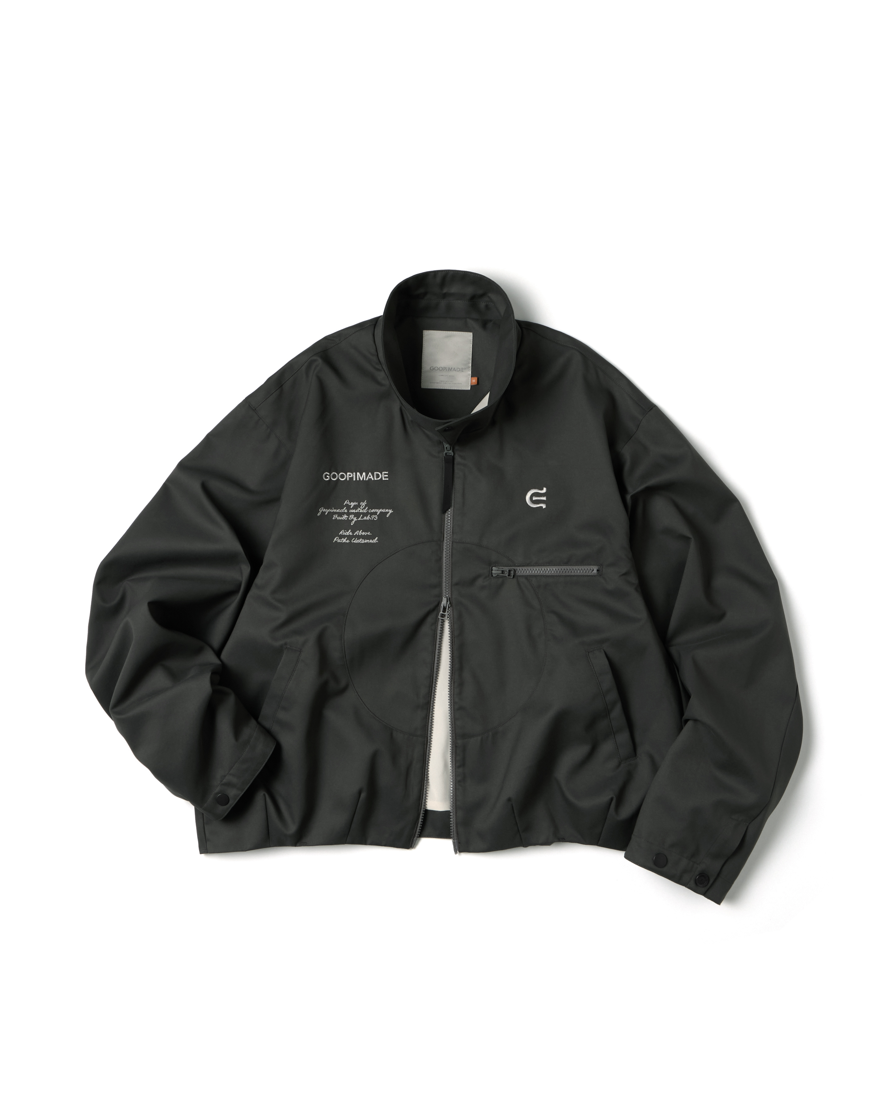 GOOPiMADE Lunar NY - “Pegasus” Work Jacket - Iron