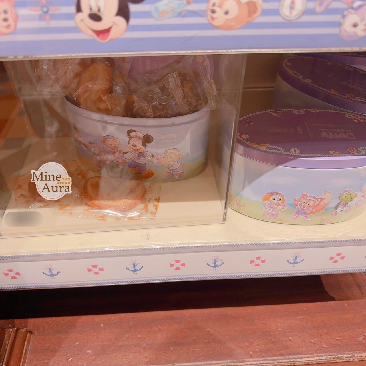 2026 春日啟航 米奇 Mickey 達菲 Duffy 與好友 餅乾 鐵盒 -香港迪士尼樂園