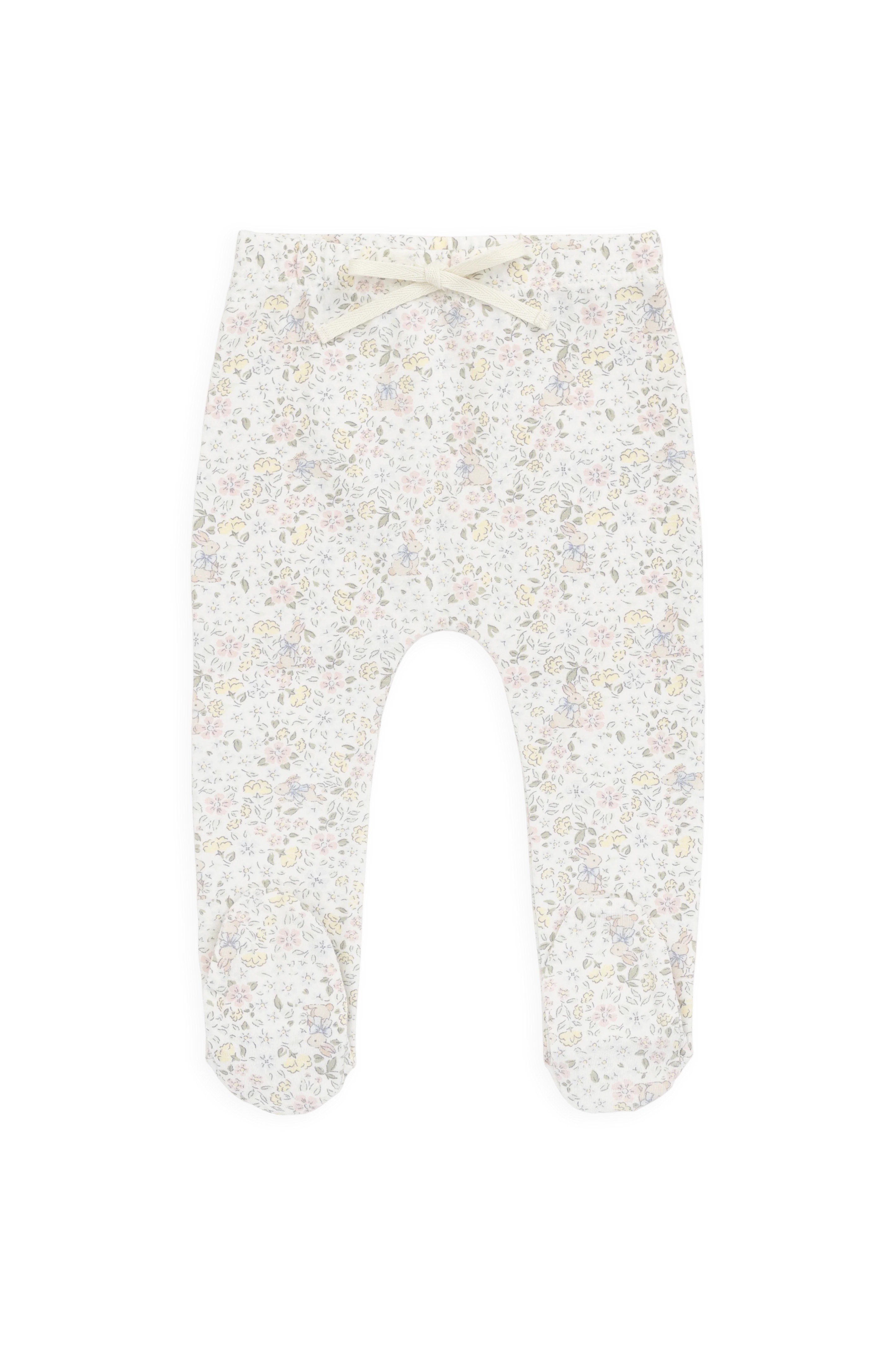 【預購】JAMIE KAY -Organic Cotton Footed Pant（Cottage Garden）