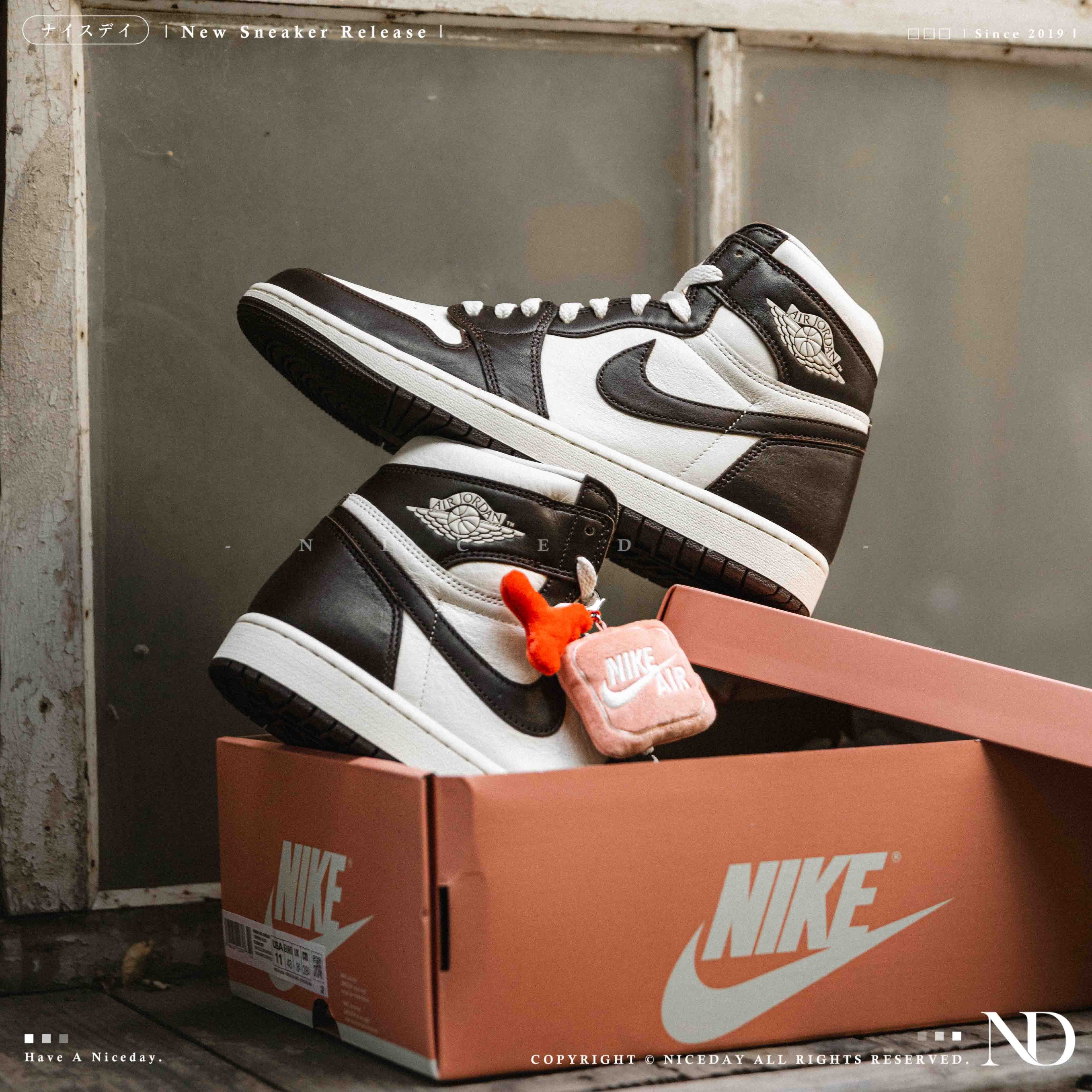 NICEDAY 現貨 Air Jordan 1 Retro 巴洛克棕 棕色 粉 奶油棕 可可 FD2596-200