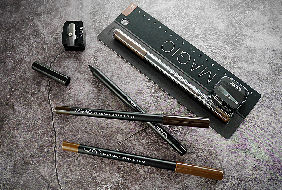 現 貨丨Solone MAGIC 持久眼線筆連筆刨 （2色可選）