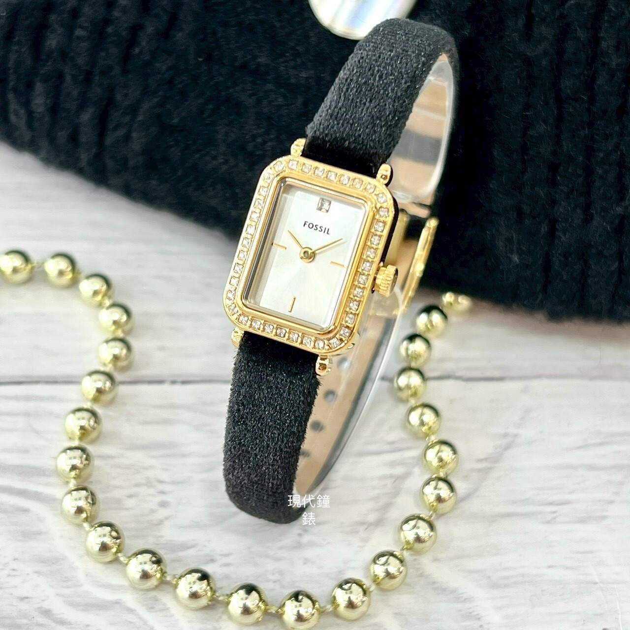 【FOSSIL】Raquel 復古年華羅馬數字女錶ES5437 18mm 現代鐘錶