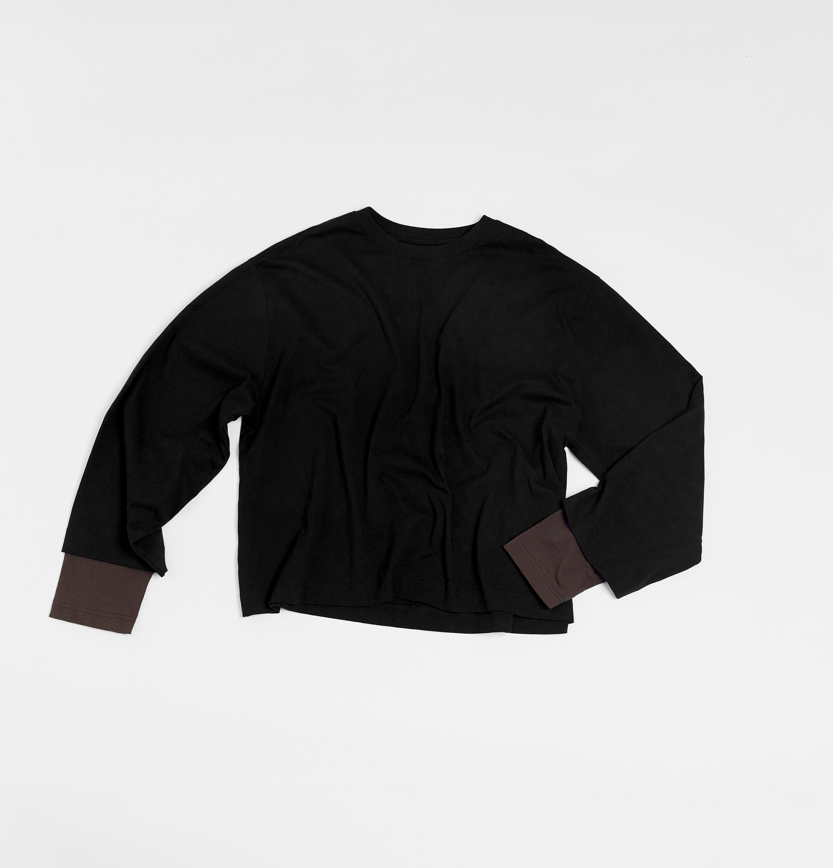 MELSIGN - Layered Process L/S TEE - Black
