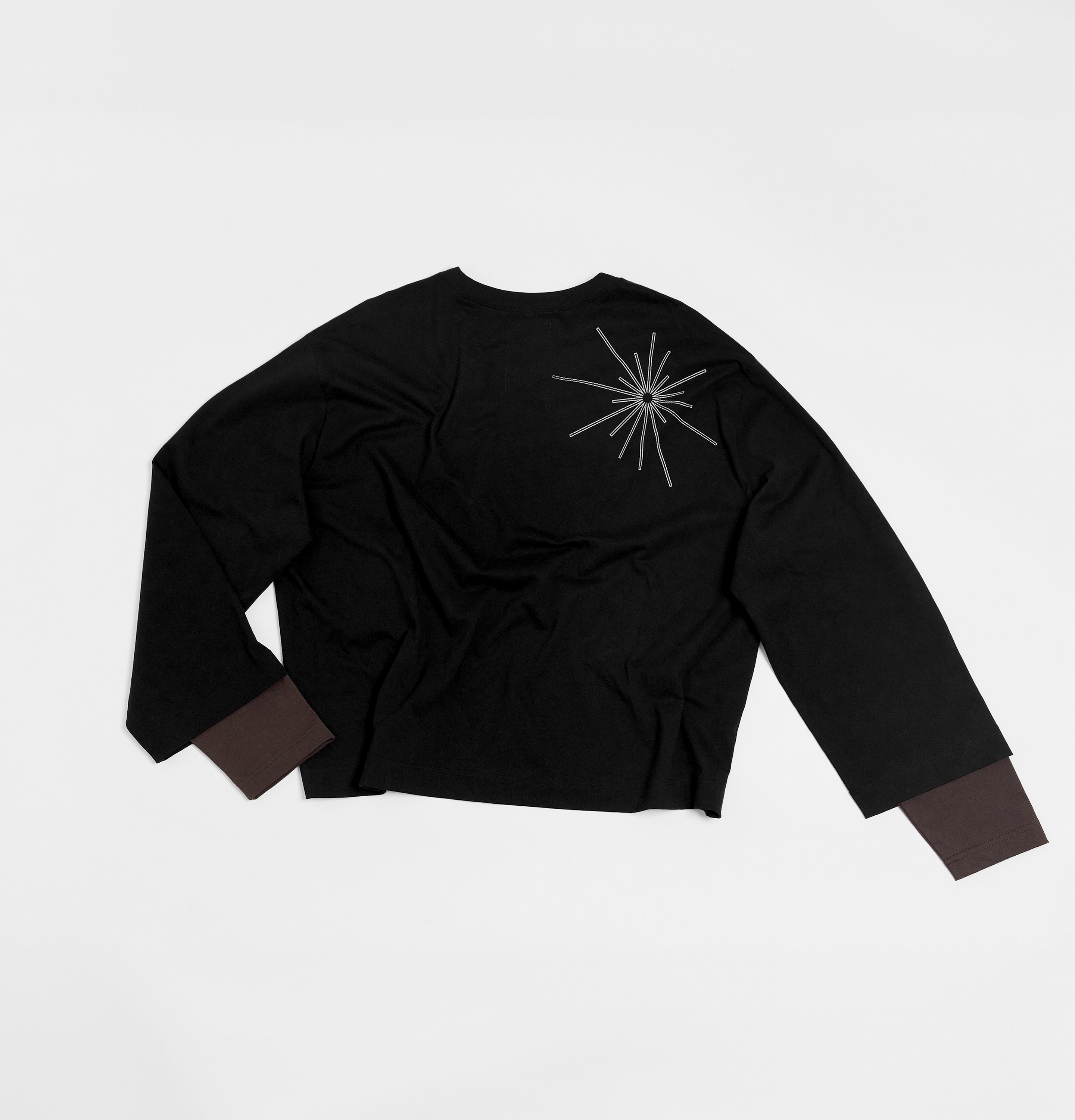 MELSIGN - Layered Process L/S TEE - Black