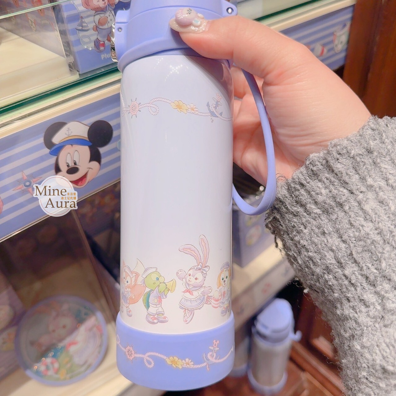2026 春日啟航 米奇 Mickey 達菲 Duffy 與好友 圖案 造型 水壺 -香港迪士尼樂園