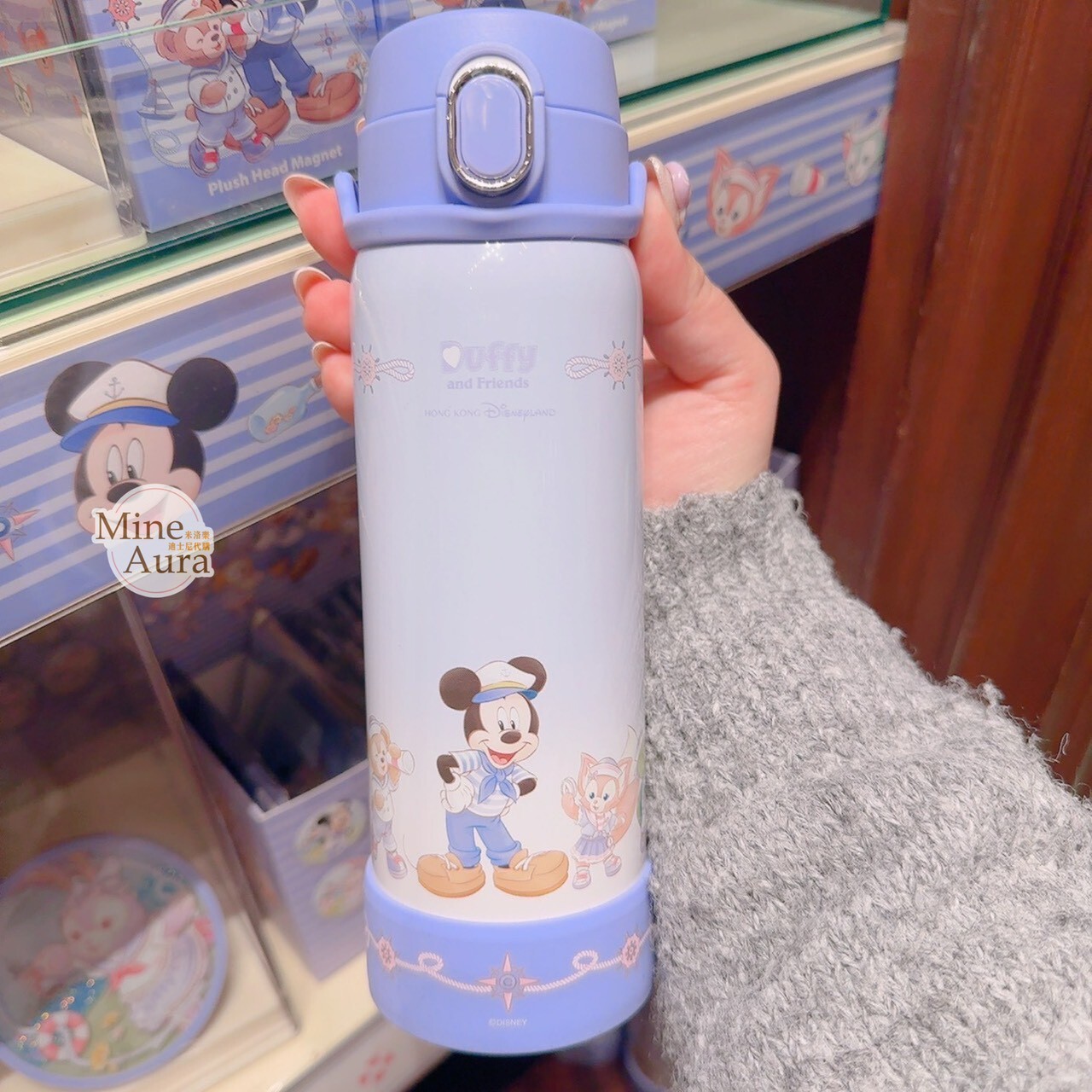 2026 春日啟航 米奇 Mickey 達菲 Duffy 與好友 圖案 造型 水壺 -香港迪士尼樂園