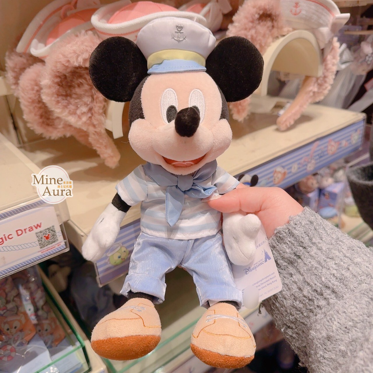 2026 春日啟航 米奇 Mickey 絨毛 娃娃 玩偶 -香港迪士尼樂園