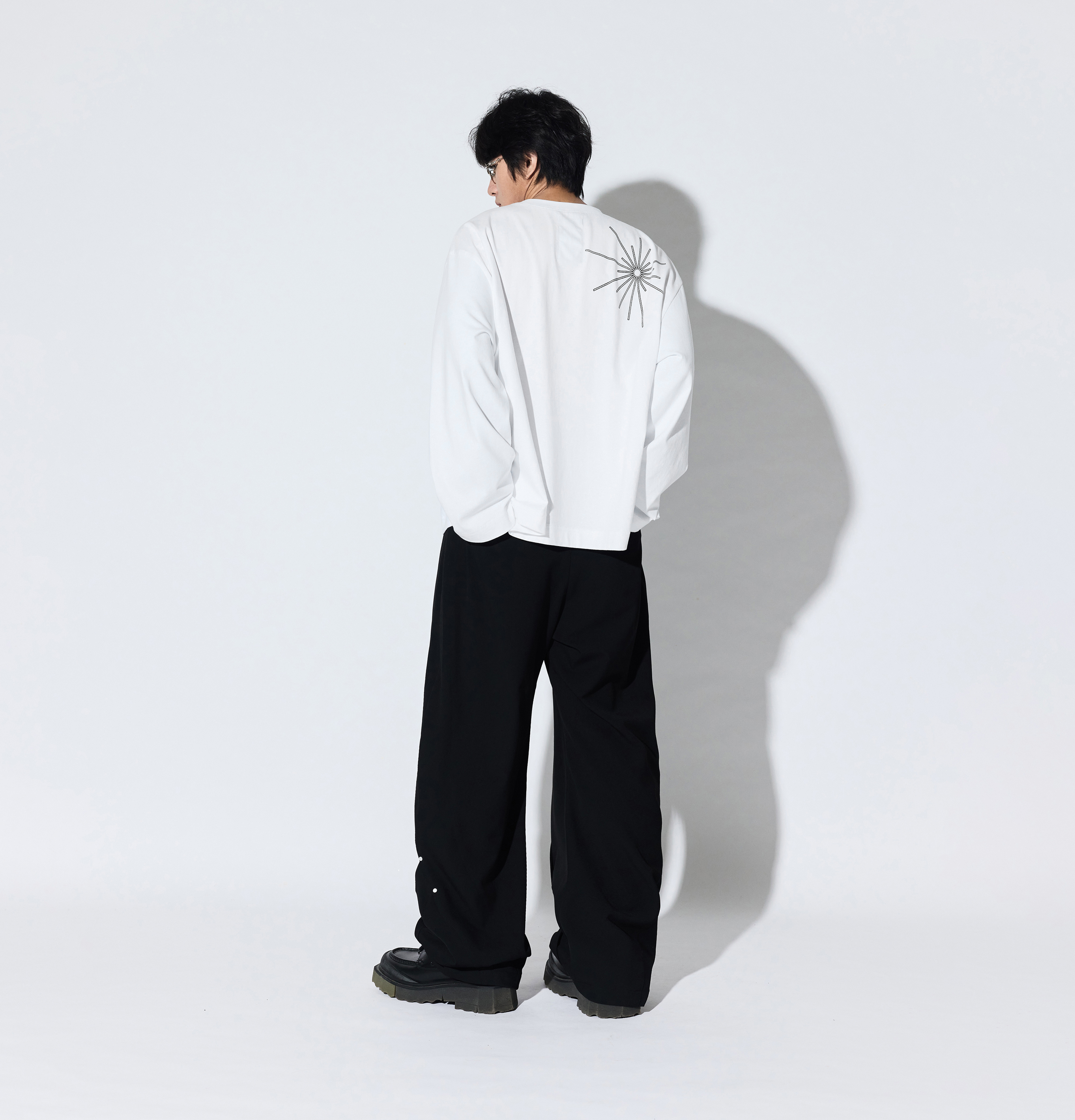 MELSIGN - Layered Process L/S TEE - White